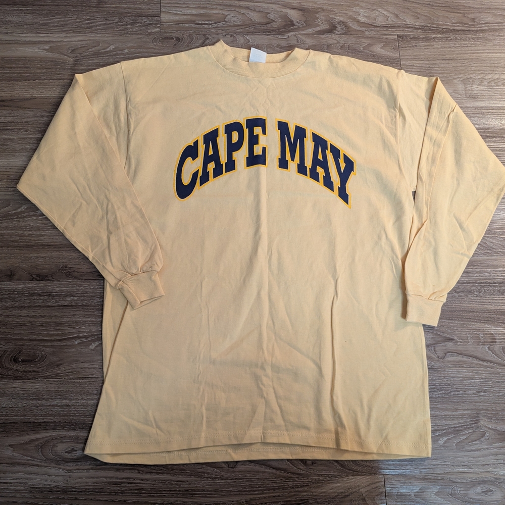 Vintage Cape May New Jersey Long Sleeve Tee XL